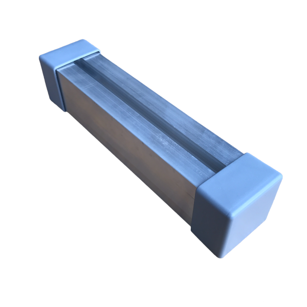 End cap for ALU solar profile mounting rail 40x40mm gray